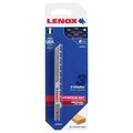 Lenox Jig Saw Blade, 5/16 in W, 4 in L, 6 TPI, 3PK 1990849